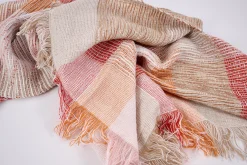 Flamant Tanina, Plaid, Orange Clearance