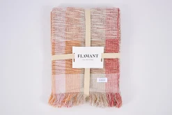 Flamant Tanina, Plaid, Orange Clearance