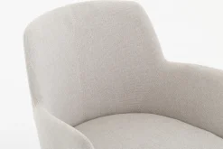 Flamant Terni, Fauteuil, Lin Naturel New