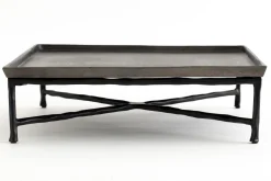 Flamant Tinsley, Plateau, Metal, Noir, L Clearance