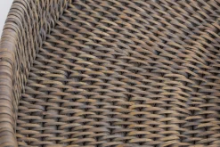 Flamant Togo, Plateau, Rond, Roseau, Gris, 48Cm