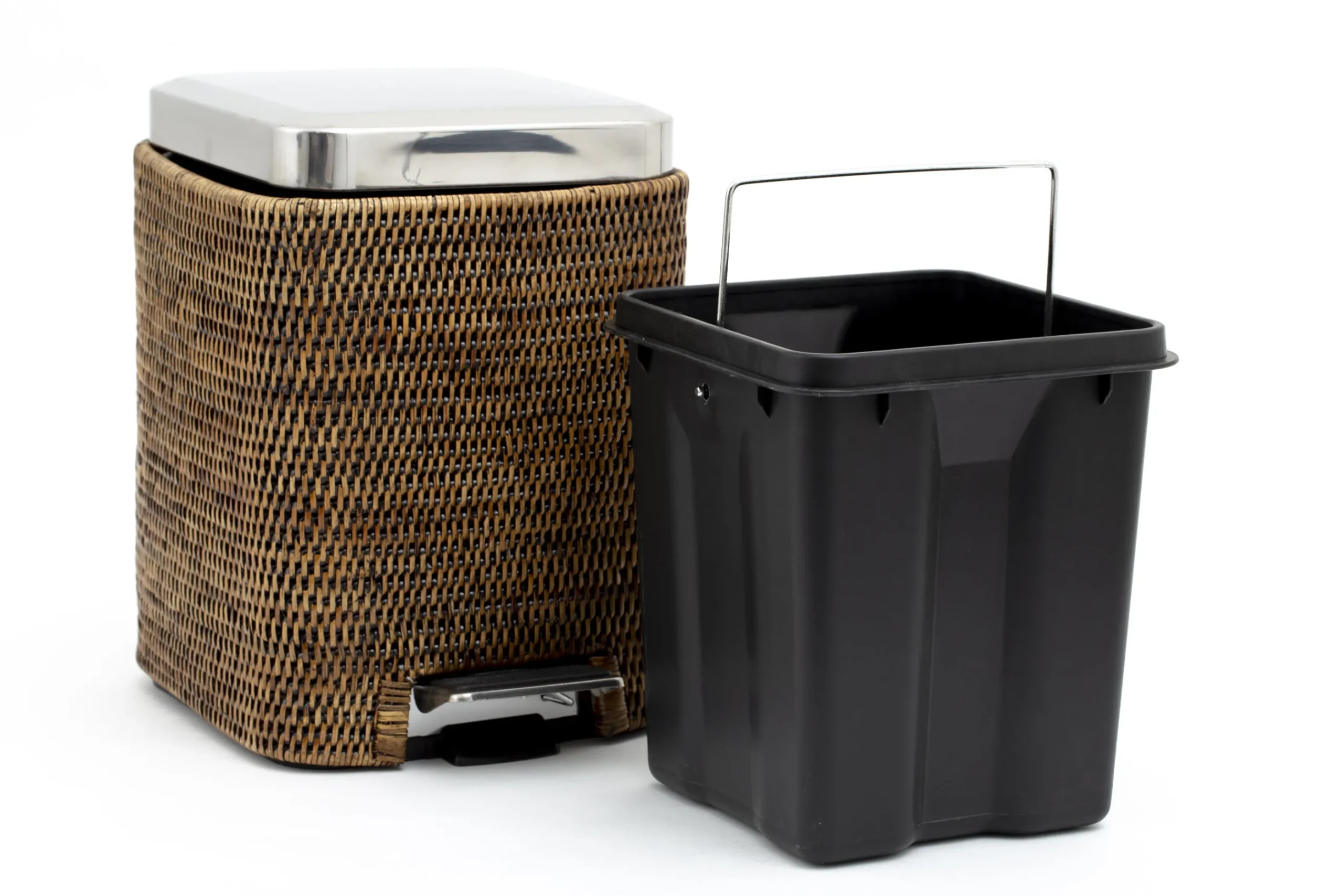 Flamant Togo, Poubelle, Roseau Sale