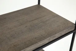 Flamant Urban, Rack, Chene Et Metal, Marron Fonce Best