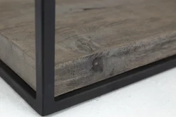 Flamant Urban, Rack, Chene Et Metal, Marron Fonce Best