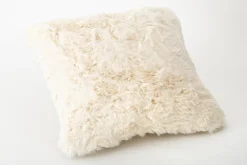 Flamant Veronica, Coussin, Fausse Fourrure Outlet