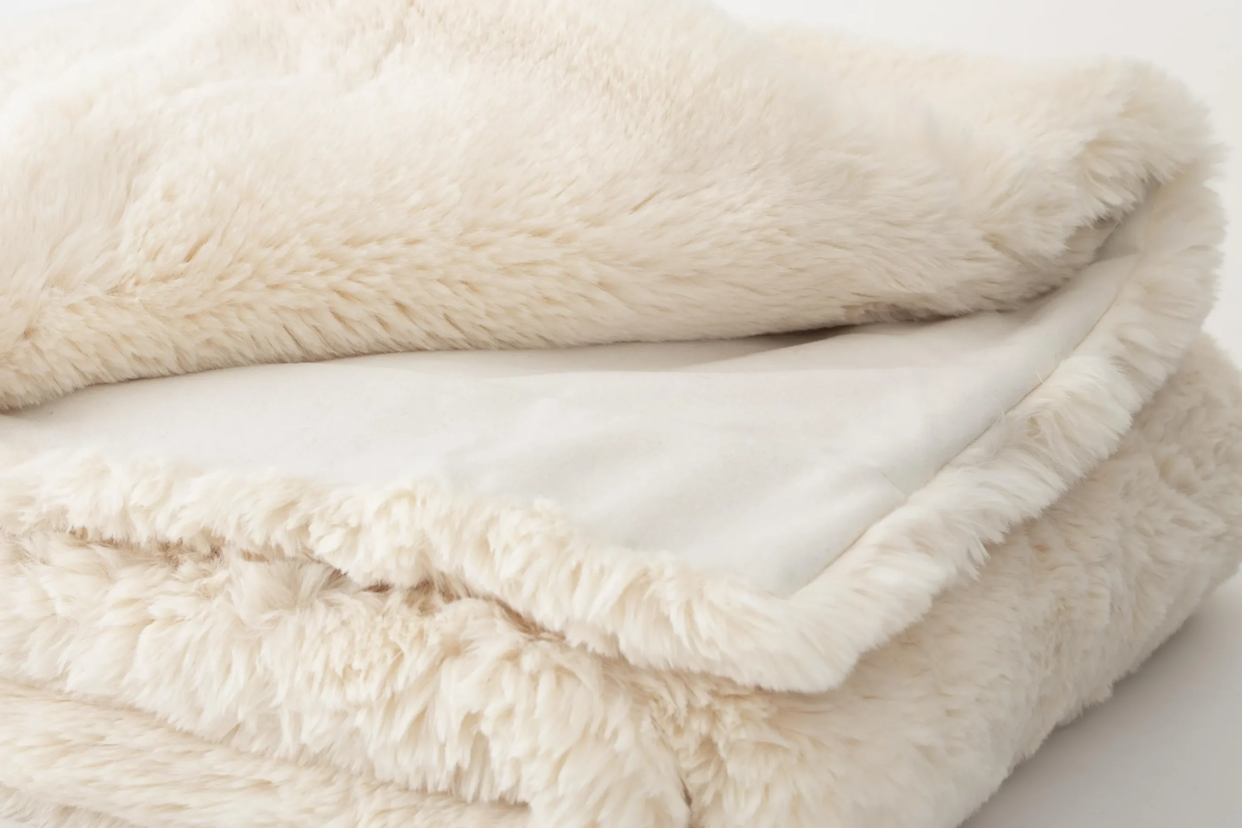 Flamant Veronica, Plaid, Fausse Fourrure