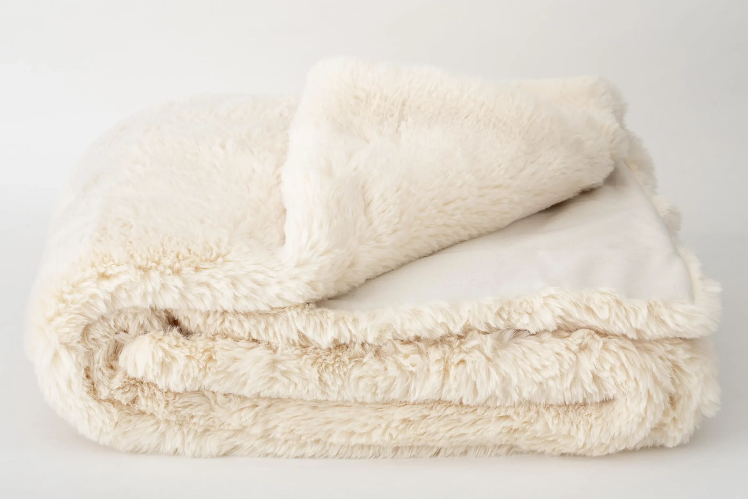 Flamant Veronica, Plaid, Fausse Fourrure