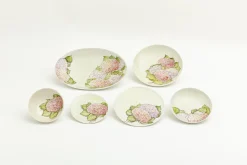 Flamant Villosa, Bol, Ceramique, Fleurs Sale