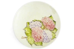 Flamant Villosa, Bol De Service, Ceramique, Fleurs, Rond Sale