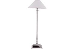 Flamant Vinci, Lampe De Table, Laiton Et Nickel New