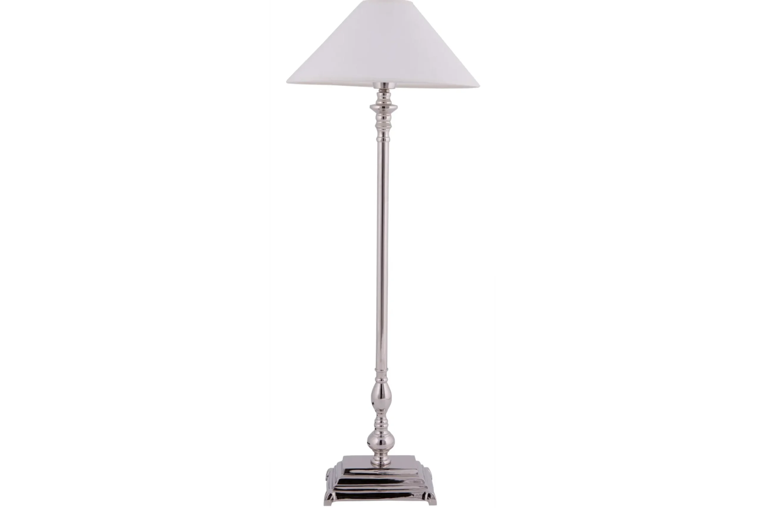 Flamant Vinci, Lampe De Table, Laiton Et Nickel New