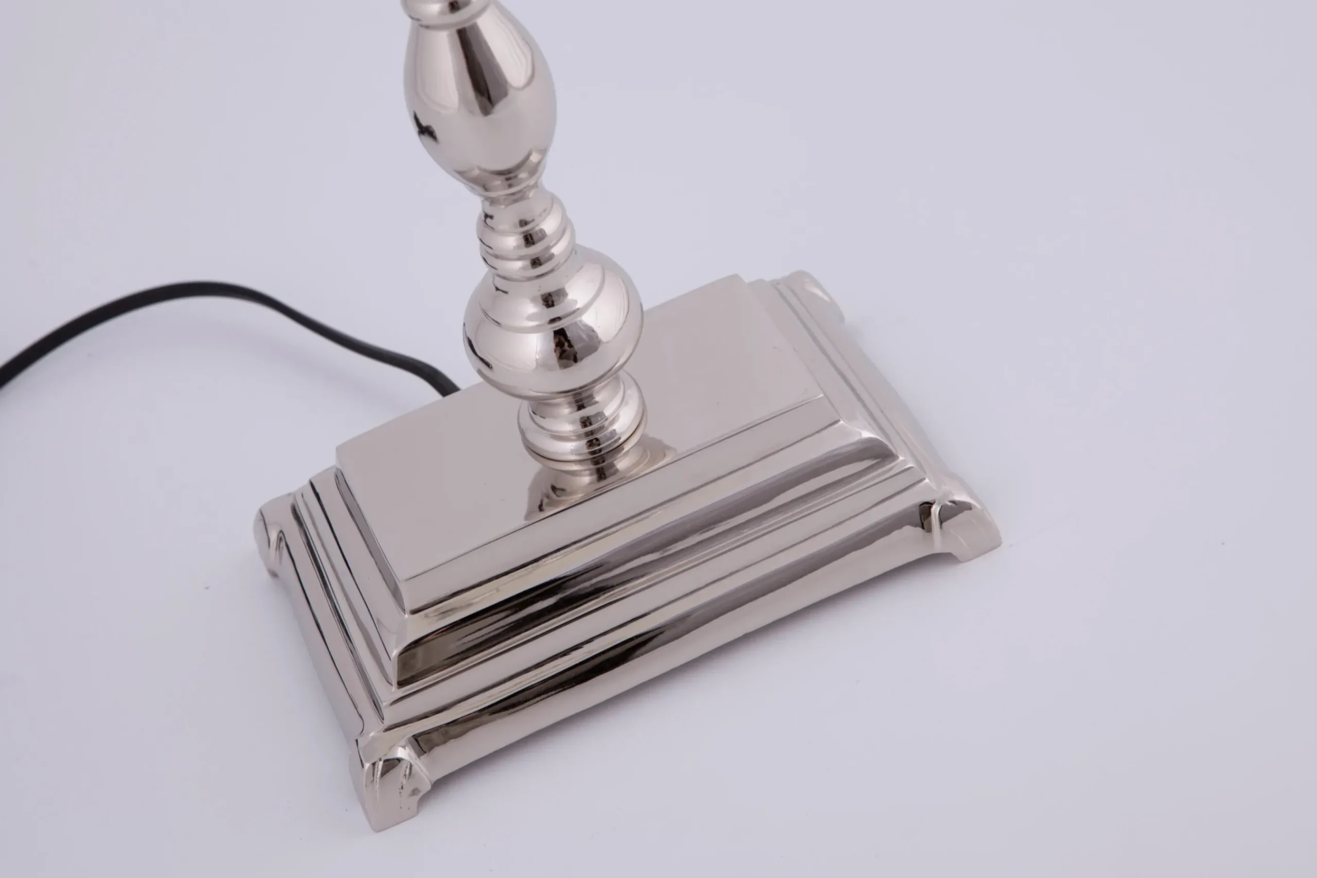 Flamant Vinci, Lampe De Table, Laiton Et Nickel New