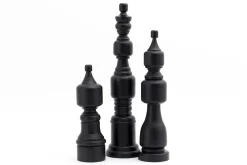 Flamant Woodsen, Deco, Bois, Noir, L Clearance