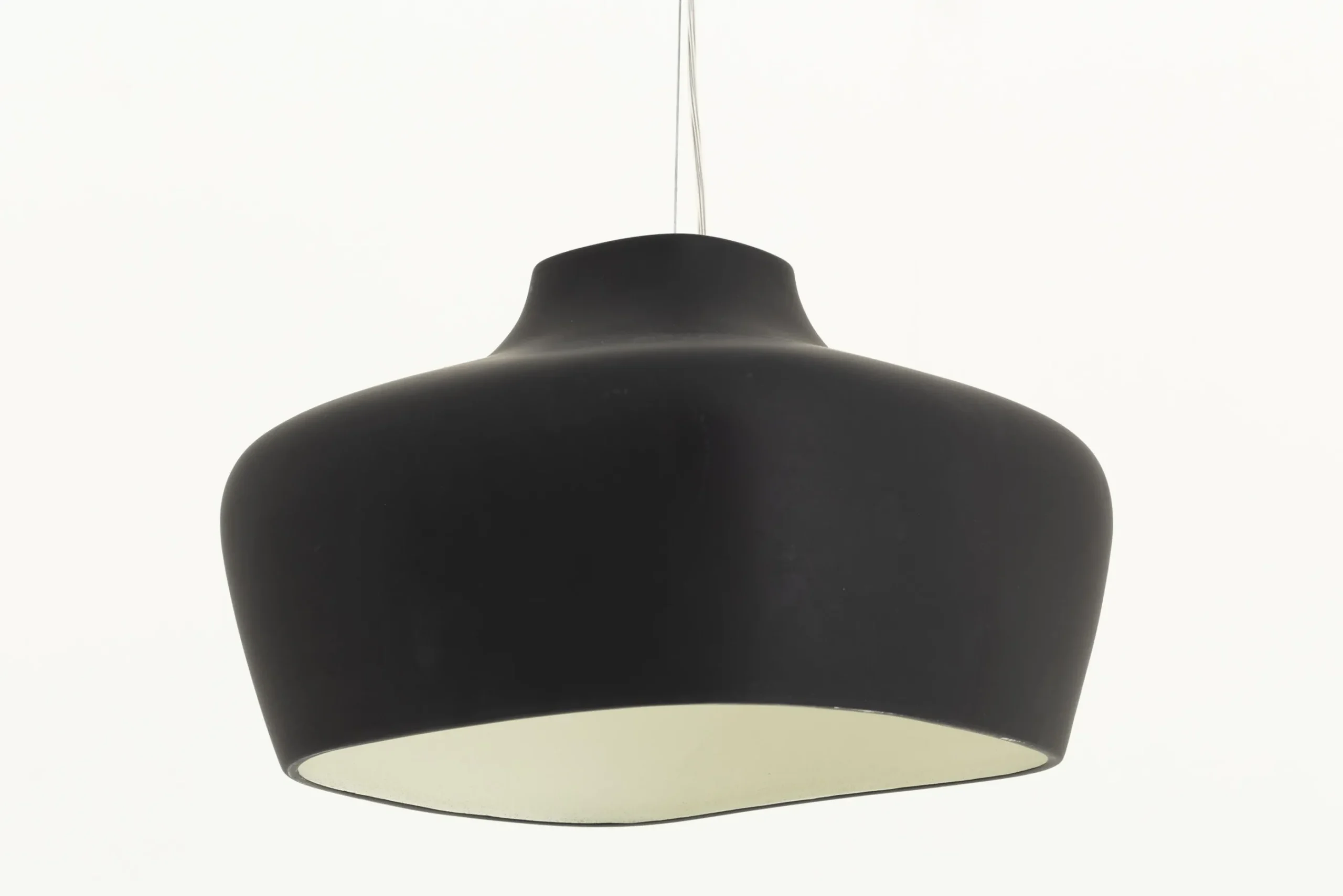 Flamant Wyatt, Lampe A Suspension, Noir/Blanc, Modele 3 Best