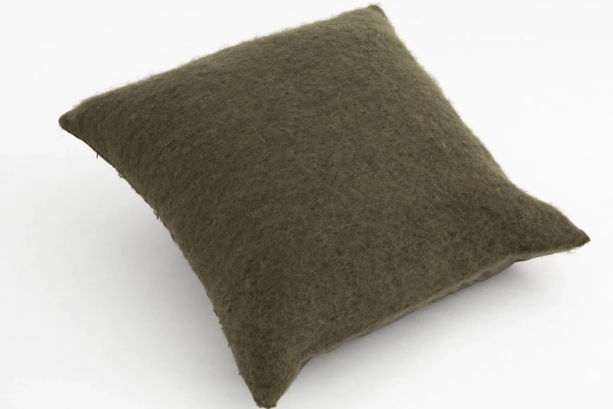 Flamant Yani, Coussin, Vert Olive Discount