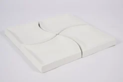 Flamant Yuni, Bol, Ceramique, Blanc, Ensemble De 4