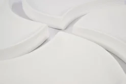 Flamant Yuni, Bol, Ceramique, Blanc, Ensemble De 4