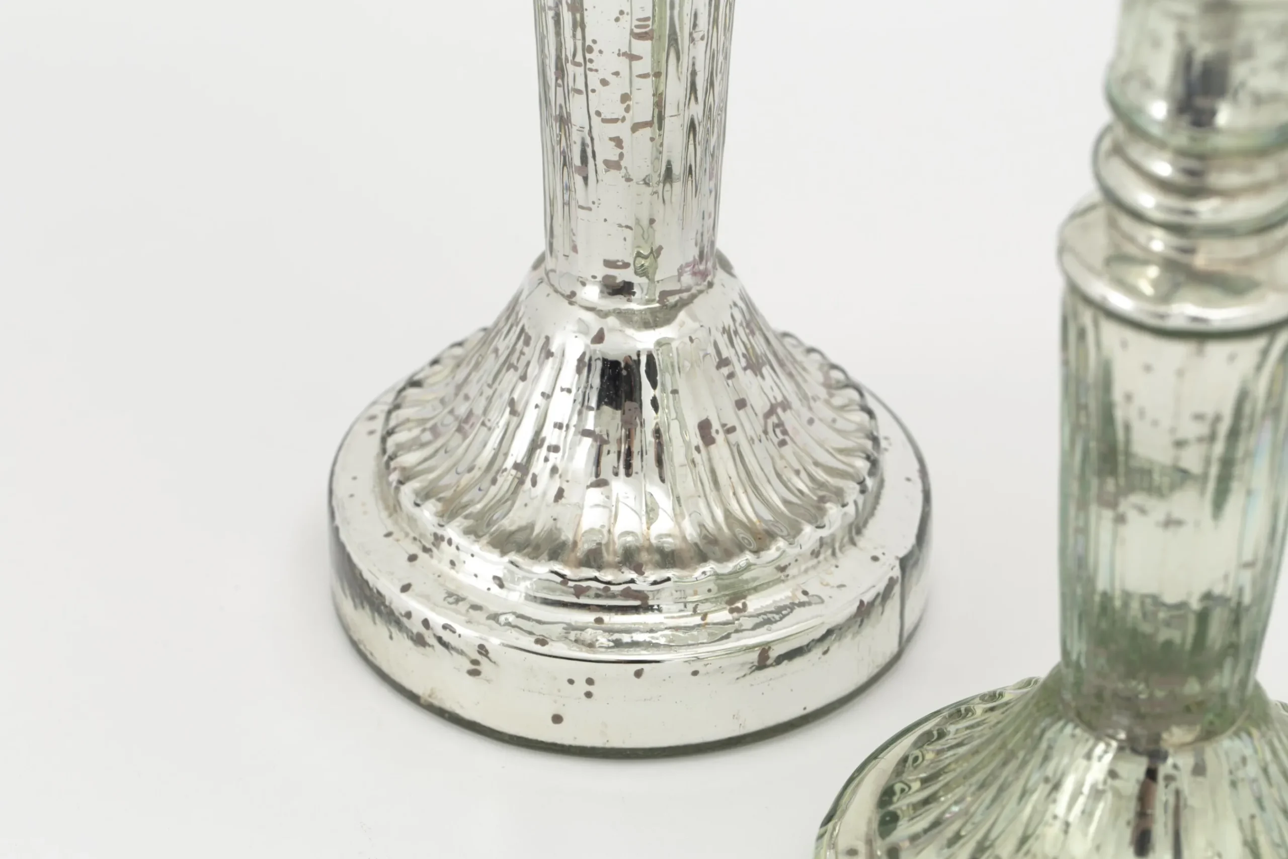 Flamant Zinia, Chandelier, Verre Mercure, S Clearance