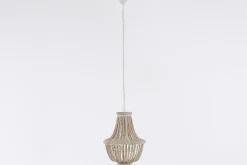 Flamant Zofia, Suspension, Perles De Fer Et Bois Discount